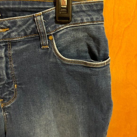Croft & Barrow Stretch Jeans Size 12S Dark Blue - Picture 5 of 14